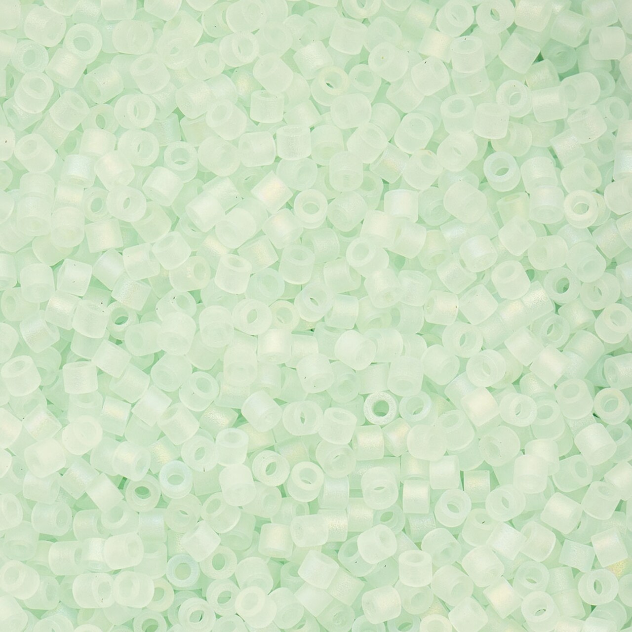 John Bead Matte Macaron Cylin Beads 11/0 Glass Cylindrical Seed Beads, 25g